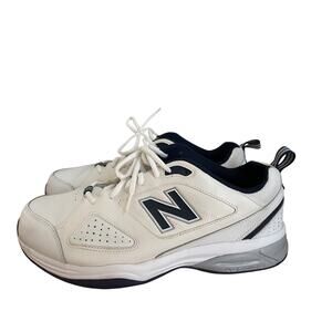 New Balance White Cream Navy 623 Mens Sneakers Size 12